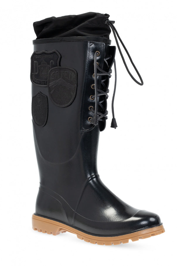 Dsquared2 Men's Wellies in Black