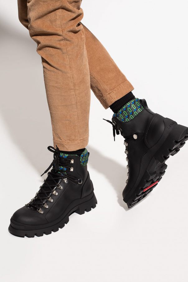 Dsquared2 Men's Lace-Up Boots in Black