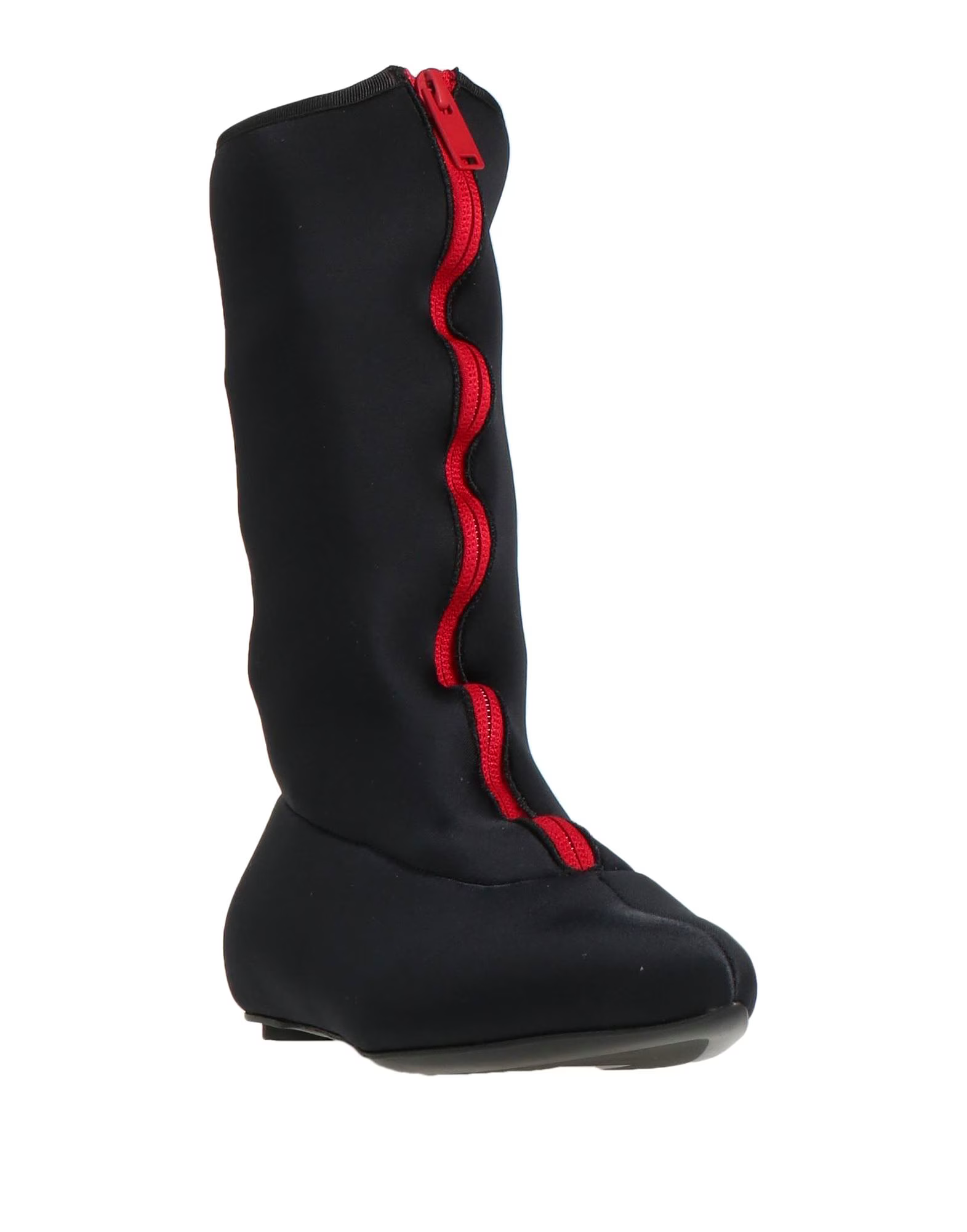 Marni Womens Neoprene Detachable Zip Boots in Black