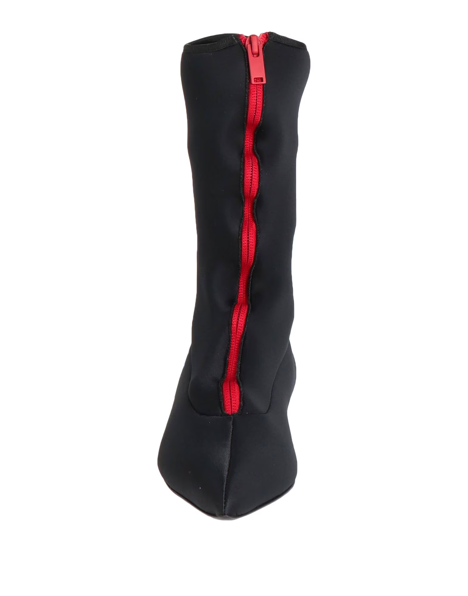 Marni Womens Neoprene Detachable Zip Boots in Black