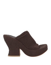Bottega Veneta Women's Leather Knitted Sandals