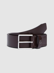 Calvin Klein Mens Formal Belt In Brown