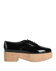 Ferragamo Women's Leather Logo Lace-up shoe