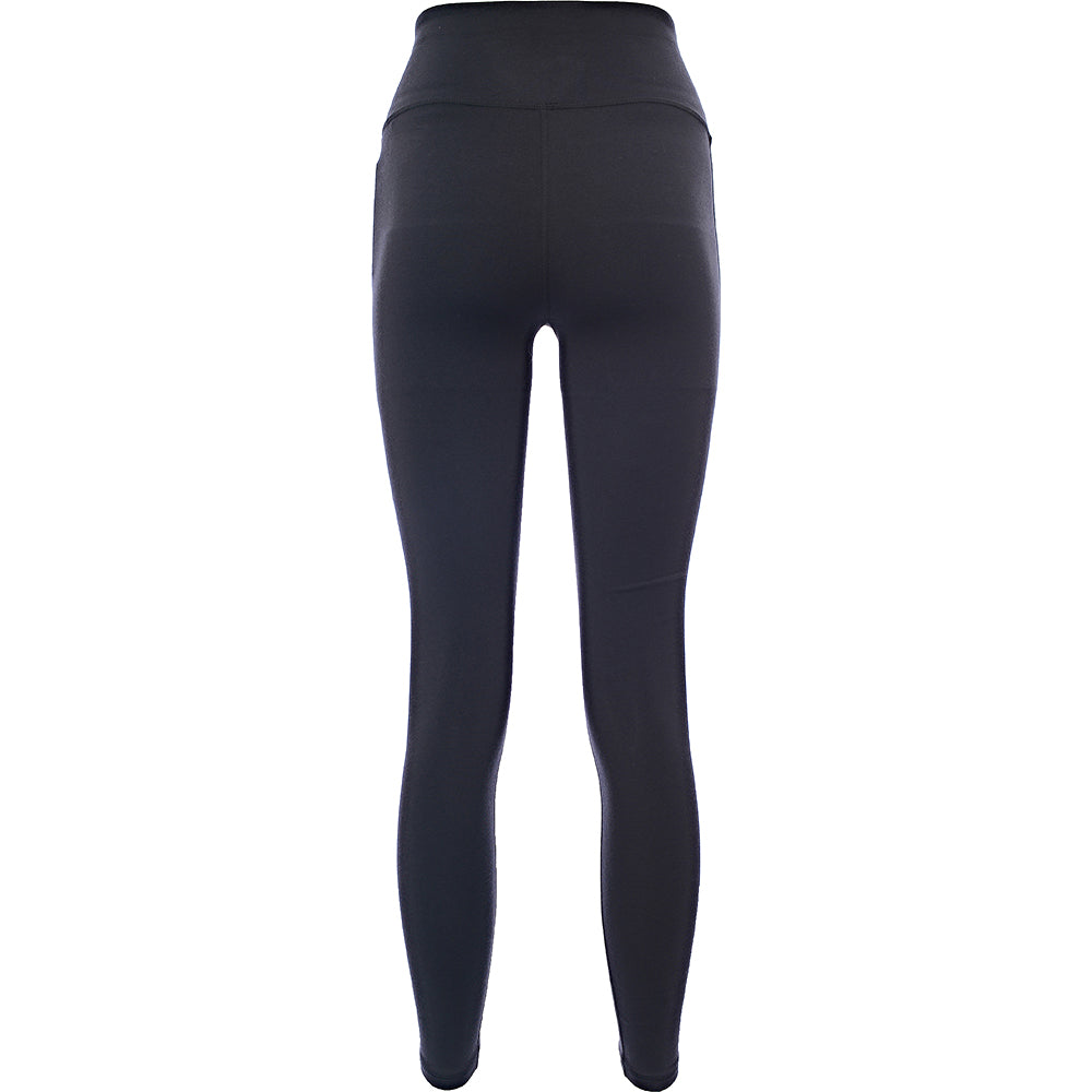 Under Armour Women's Black Hi-Rise Cropped Leggings with Logo Taping