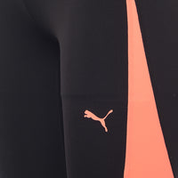 Puma Women's Black Training Pearl Mesh Leggings