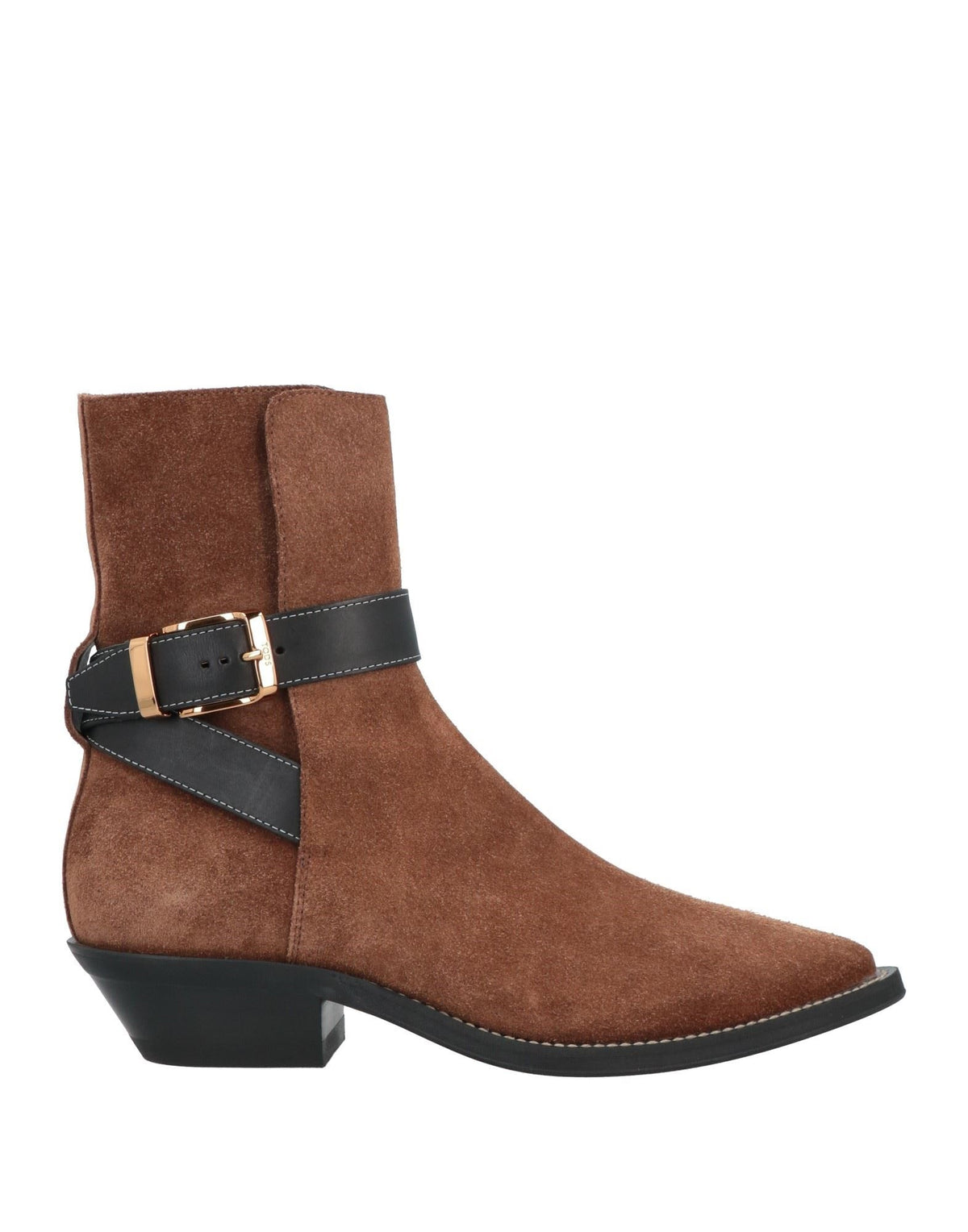 Tod'S Women's Cowboy Leather Ankle Boots