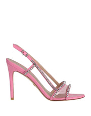 Stuart Weitzman Women's Leather Stiletto Sandals