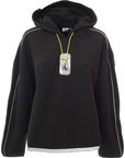 Puma Womens Polar Fleece Top In Black