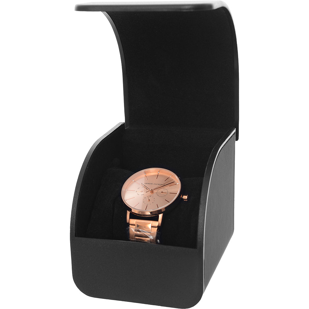 Armani Exchange Men&#39;s AX5552 Rose Gold Watch