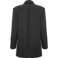 & Other Stories Womens Dark Grey Oversized Blazer