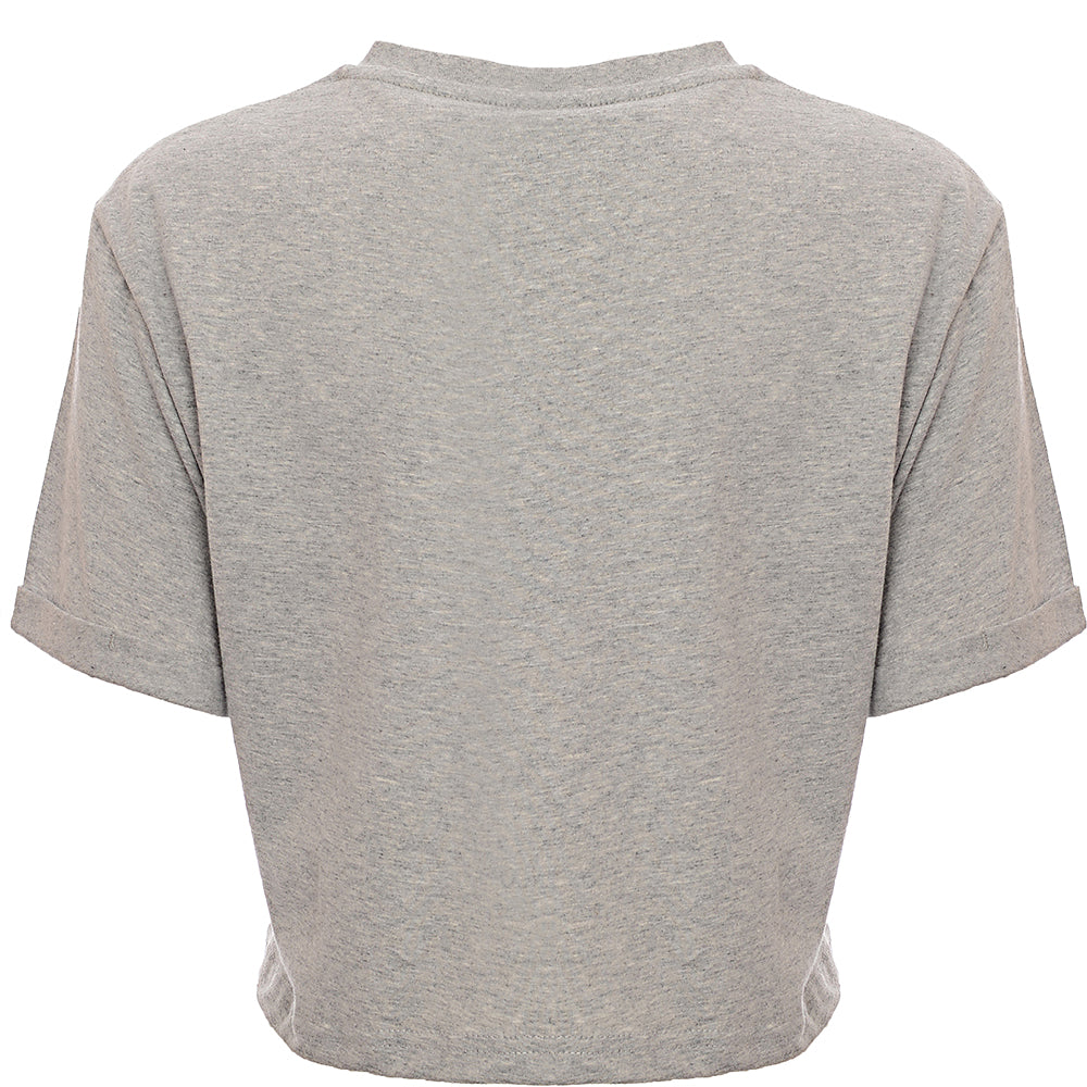 Ellesse Womens Cropped T-Shirt in Grey