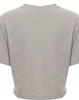 Ellesse Womens Cropped T-Shirt in Grey