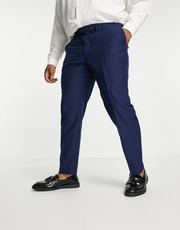 Mens French Connection Plus Slim Fit Plain Suit Trousers