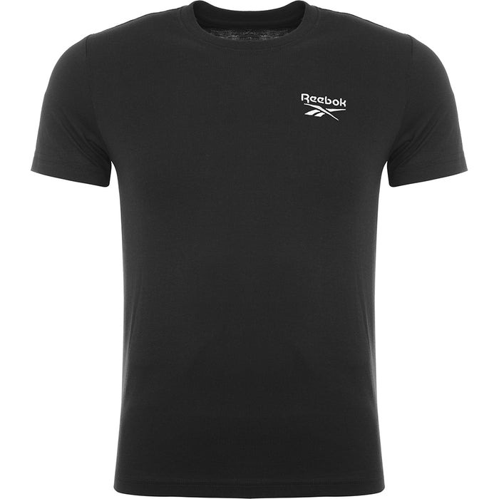 Reebok Men's Black Classics T-Shirt With Small Logo