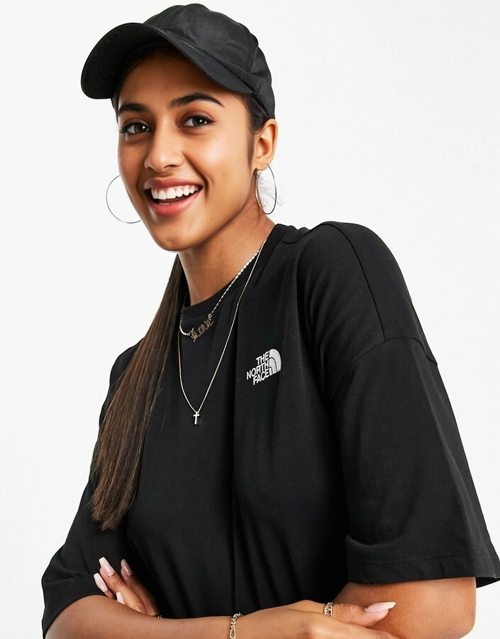 The North Face Womens T-Shirt Dress In Black