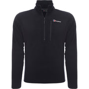 Berghaus Mens Prism 1/4 Zip Fleece In Black