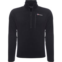 Berghaus Mens Prism 1/4 Zip Fleece In Black