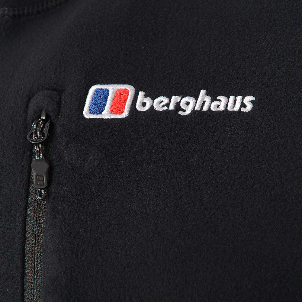 Berghaus Mens Prism 1/4 Zip Fleece In Black