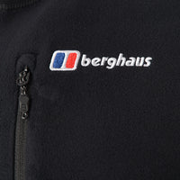 Berghaus Mens Prism 1/4 Zip Fleece In Black