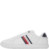 Tommy Hilfiger Mens White Essential Cupsole Sneakers