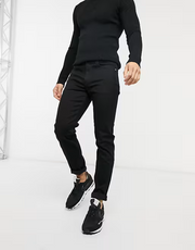 Calvin Klein Jeans Mens Slim Fit Jeans In Black