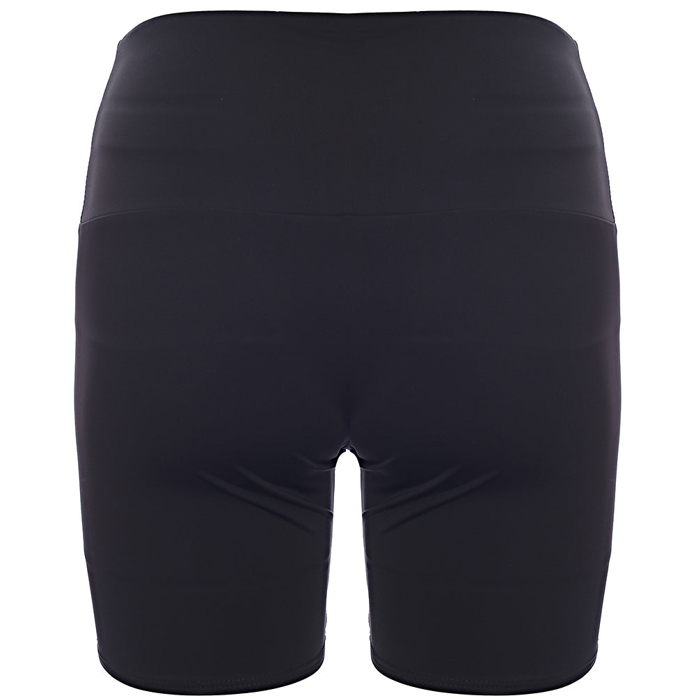 Onzie Womens Black High Waisted Yoga Legging Shorts