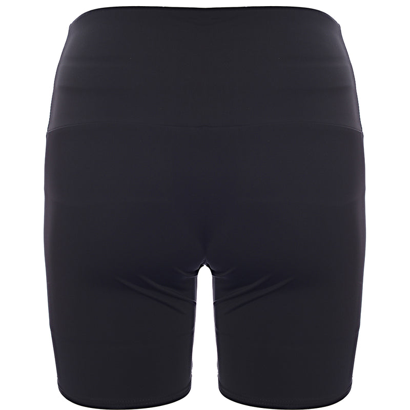 Onzie Womens Black High Waisted Yoga Legging Shorts