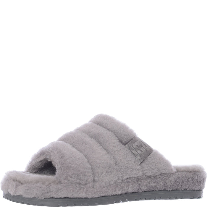 UGG Men's Fluff Slippers in Grey