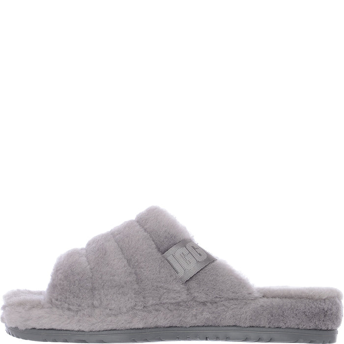 UGG Men's Fluff Slippers in Grey