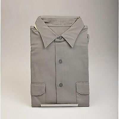 Orslow Mens 60s Light Grey Work Long Sleeve Shirt