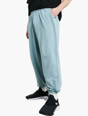 Mens Puma Plus Oversized Joggers in Washed Blue