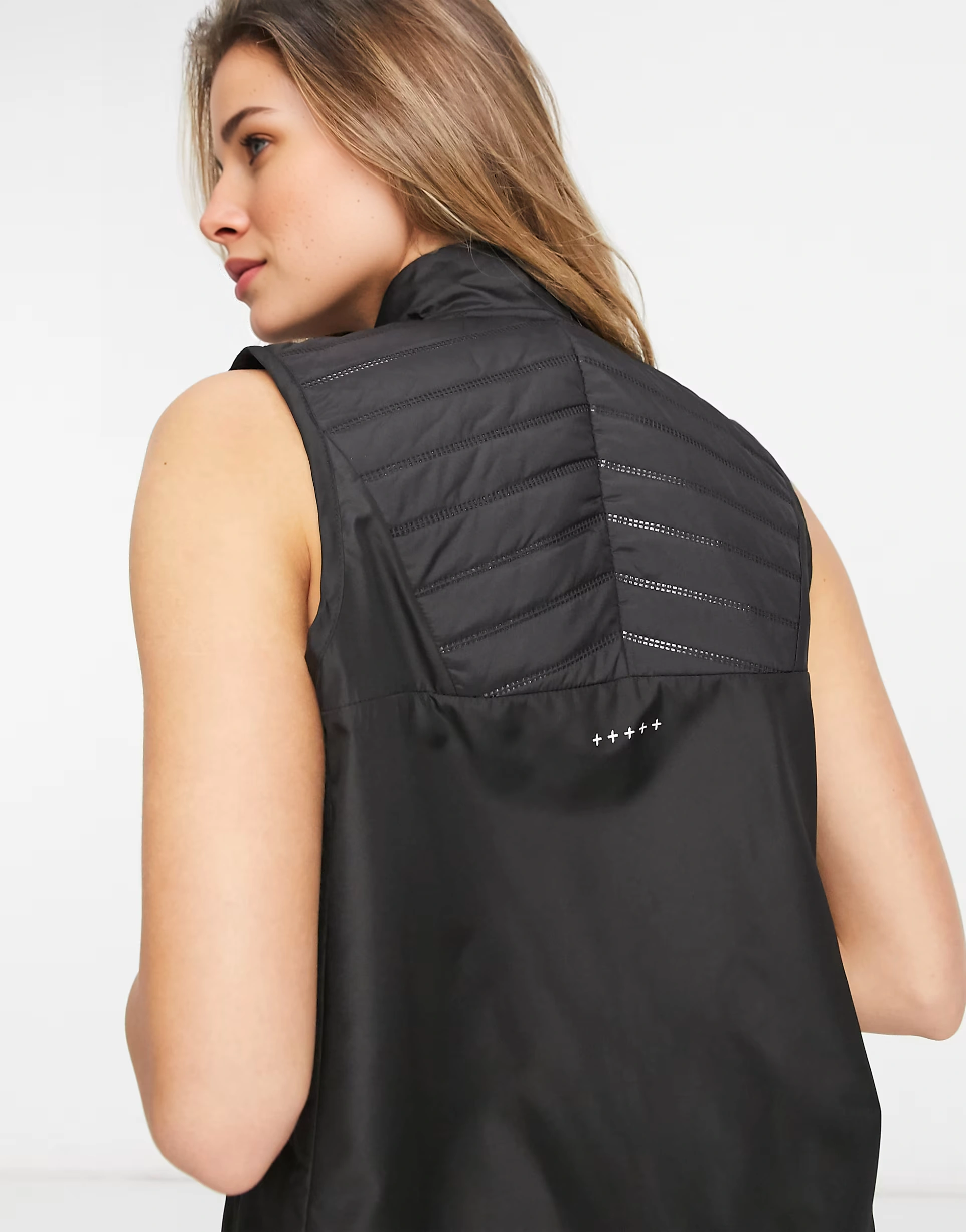 Womens Puma Running Gilet in Black