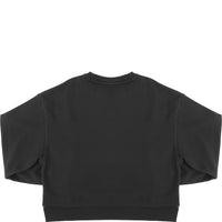 Puma Women's Classics Bell Sleeve Sweatshirt in Black