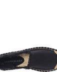 Women's South Beach Black Canvas Espadrilles