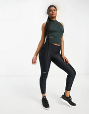Under Armour Womens Training Rush Seamless Crop Top In Green