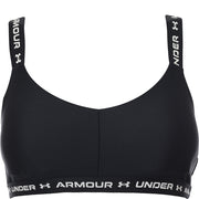 Under Armour Women's Training Crossback Light Support Sports Bra in Black