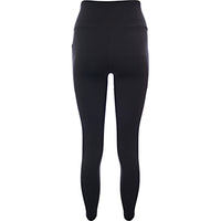 Under Armour Women's Black Training Heat Gear Base Layer Branded Leg Leggings