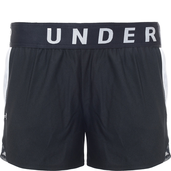 Under Armour Women's Black Training Play Up 2-In-1 Shorts