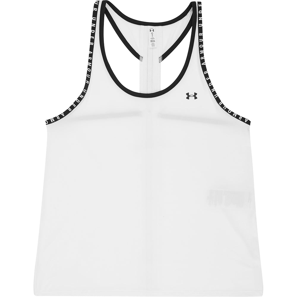 Under Armour Womens Training Knockout Tank In White