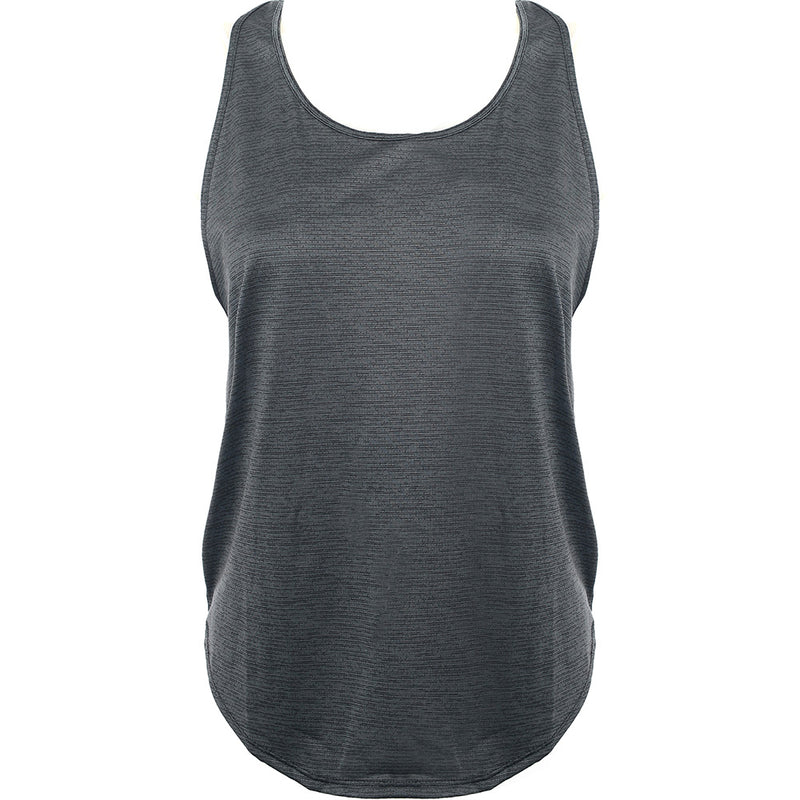 Under Armour Women's Black And Grey Training Tech Vent Tank