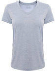 Under Armour Womens Training Tech Twist V Neck in Blue