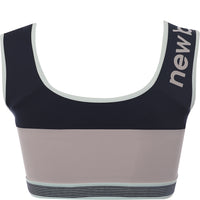 New Balance Women's Multi Running Achiever Retro Remix Light Support Long Line Sports Bra