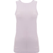 Reebok Women's Training Maternity Ribbed Tank in Purple