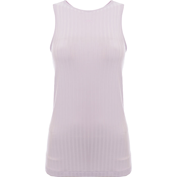 Reebok Women's Training Maternity Ribbed Tank in White