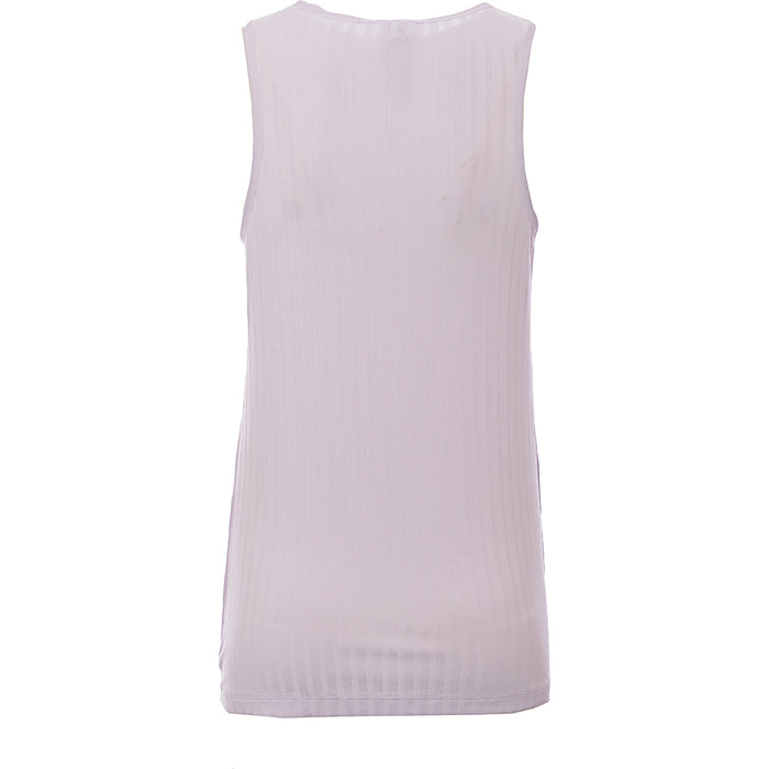 Reebok Women's Training Maternity Ribbed Tank in White