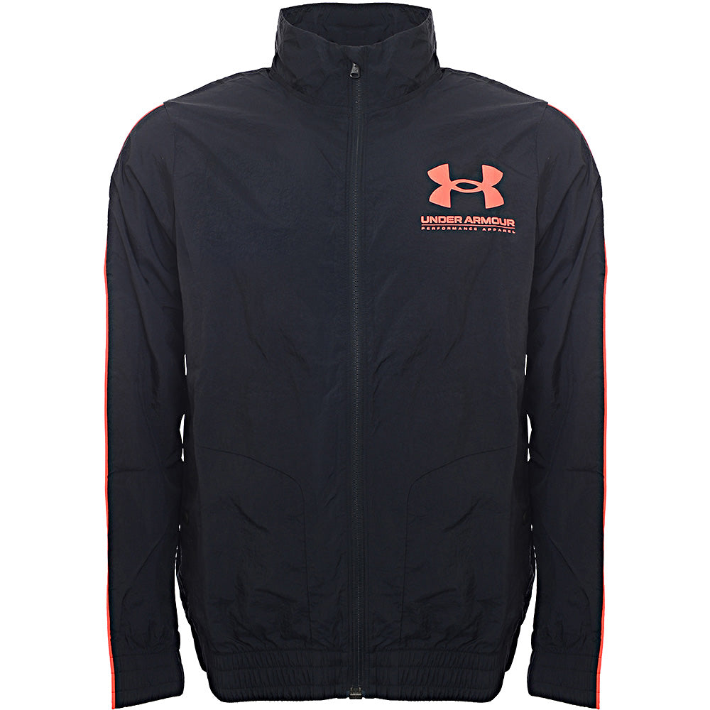 Under Armour Men's Black Training Woven Track Jacket