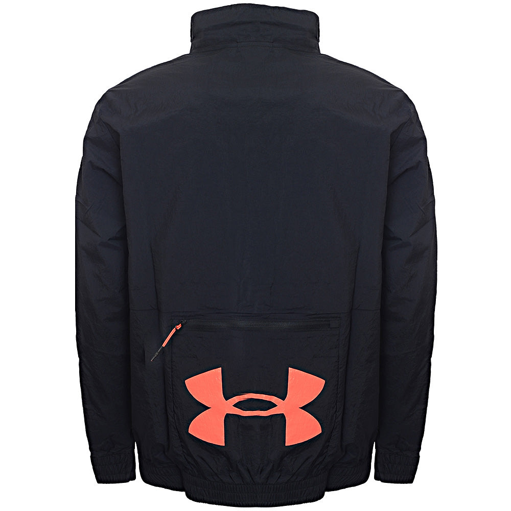 Under Armour Men's Black Training Woven Track Jacket