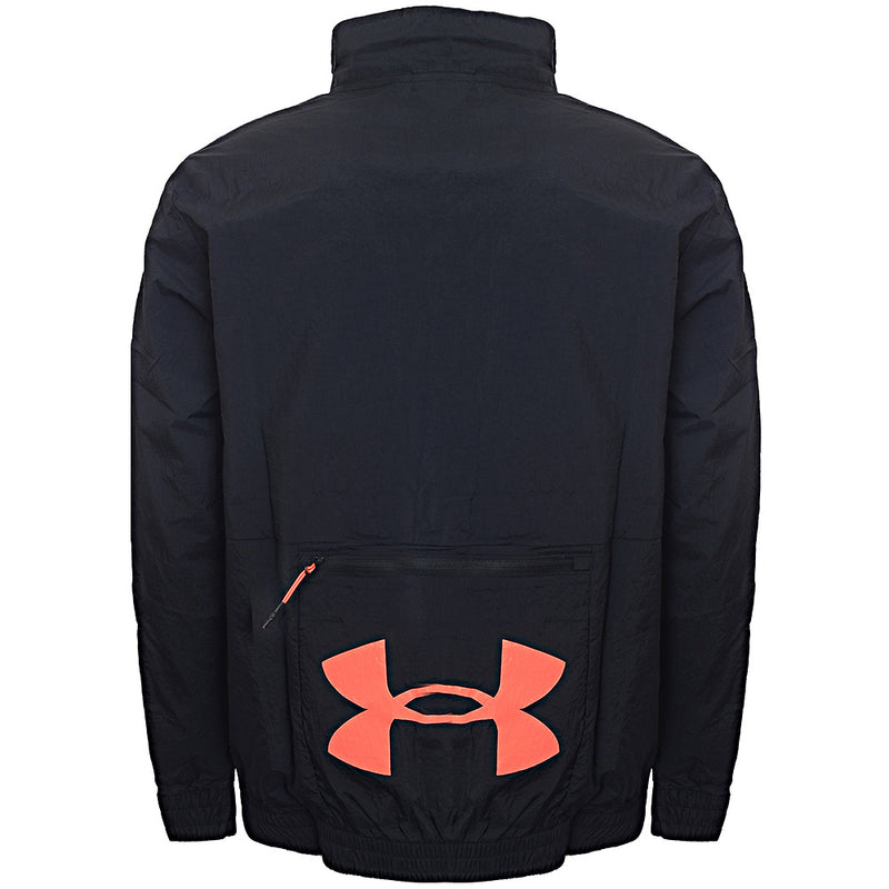 Under Armour Men's Black Training Woven Track Jacket