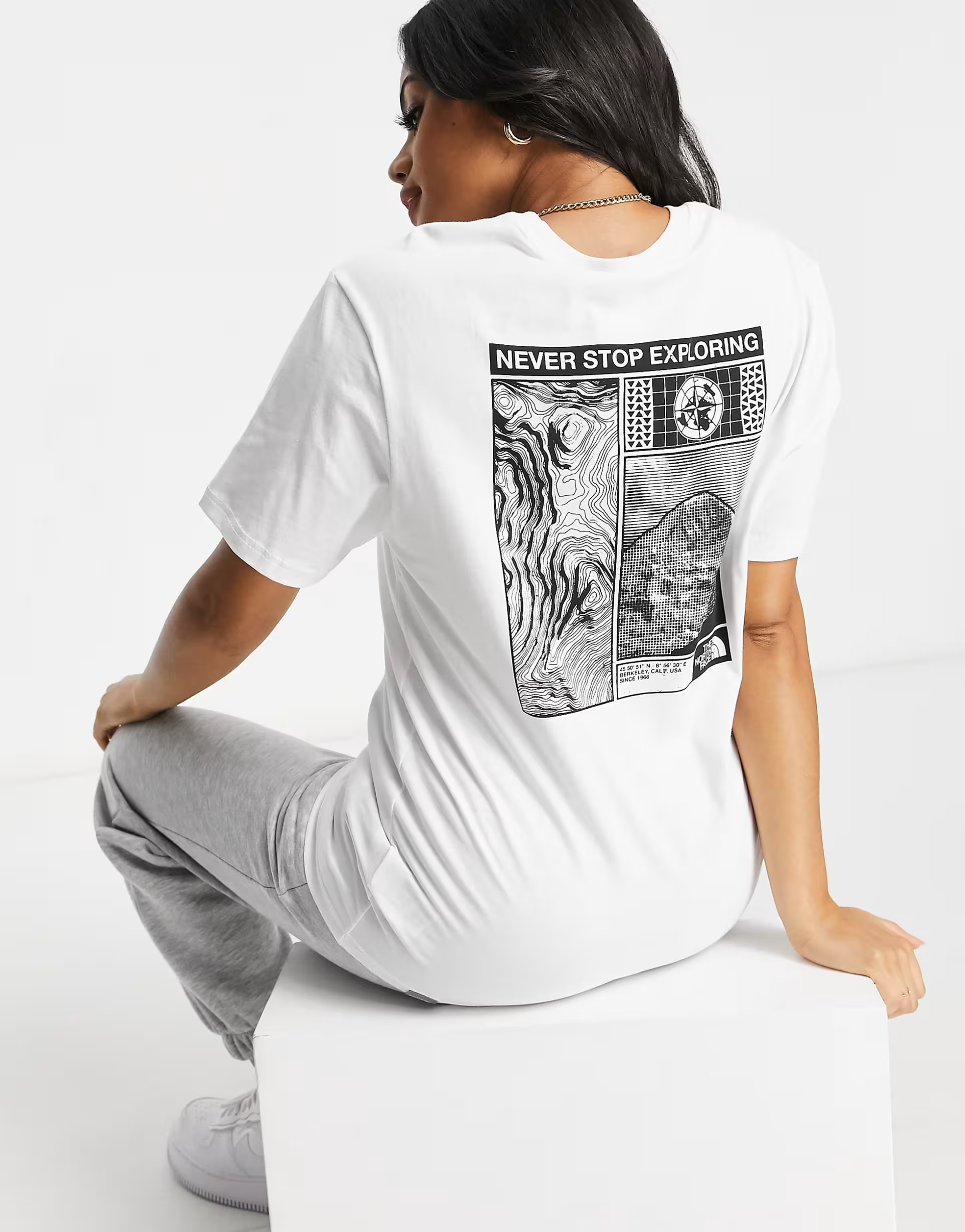 The North Face Womens Story T-Shirt in White