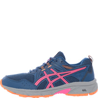 Asics Men's Blue And Pink Gel-Venture 8 Trainers